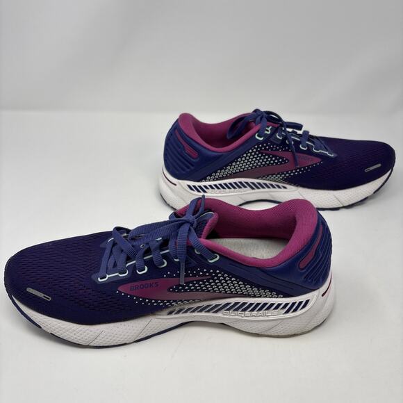 Brooks Adrenaline GTS 22 Stability Running Walking Shoe Purple Women’s Size 9.5B - Picture 5 of 7